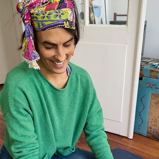 Cécile, praticienne en shiatsu et réflexologie
